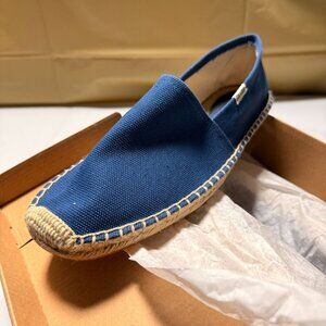 Soludos Men's Dali Canvas Slip on Espadrilles Navy Size 10 NEW